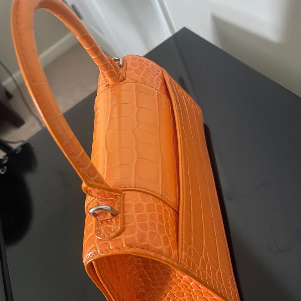 Balenciaga Hourglass Small Handbag Orange - Picture 4 of 5